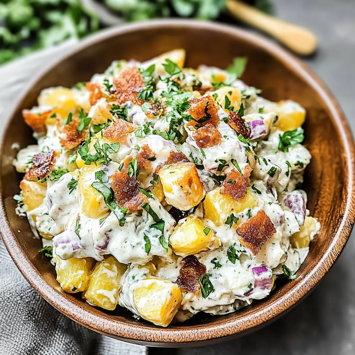 Irresistibly Creamy Baked Potato Salad You’ll Crave All Summer ...